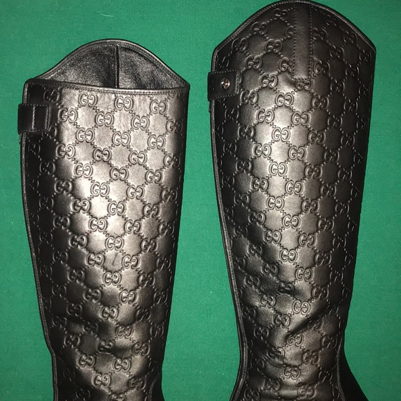 Gucci Guccussima Maud Riding Boots - Picture 5 of 8